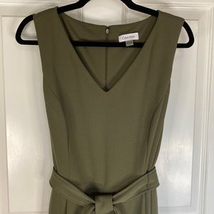 Calvin Klein Jumpsit with belt and pockets